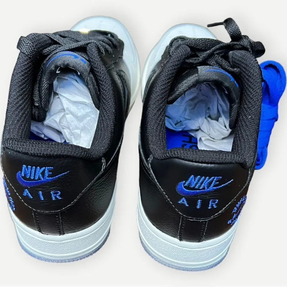 Nike Air Force 1 Low Tinaj 2023 Black Sneakers. Mens 7.5. 7 1/2. - Picture 9 of 16